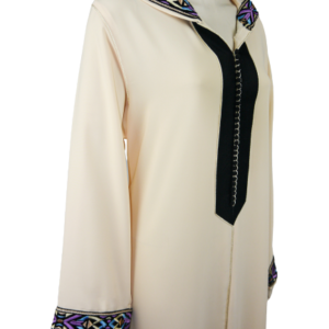 Djellaba beige crème